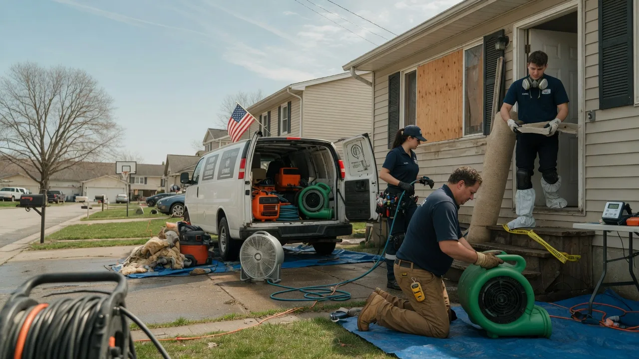 Water Damage Restoration in Trinity, AL near me